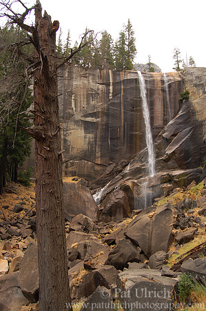 Low flow Vernal Falls