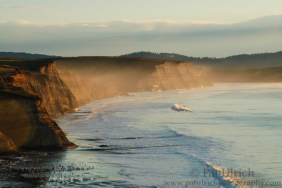 First light over Drake's Beach