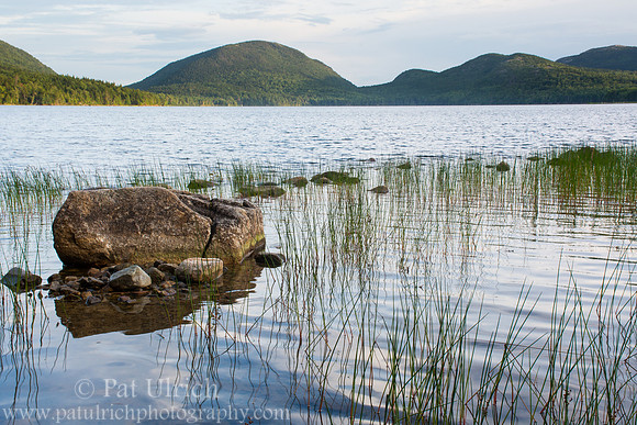 Looking toward Pemetic Mountain across Eagle Lake