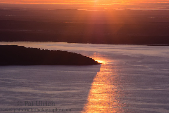 Sun breaks over the islands