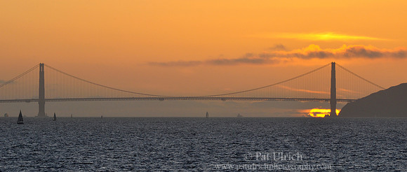 Golden gate sunset