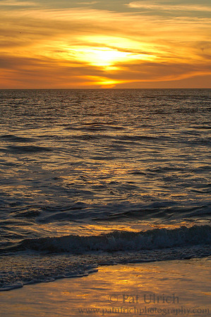 Sunset over the Pacific