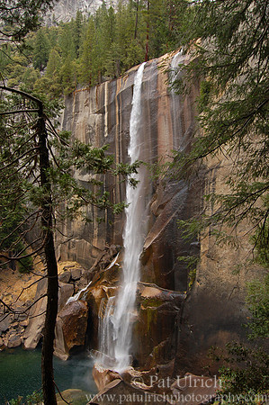 Vernal Falls through the trees